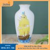 Bình Hoa Sứ Hoạ Tiết Thuyền Buồm - Sản Xuất Lọ Hoa Bát Tràng