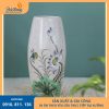 bình hoa sứ bát tràng men chấm hoa sen giá xưởng