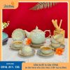 bộ ấm chén hoả biến thích hợp làm quà tặng