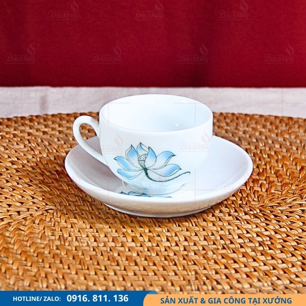 chen-tra-buoi-lua-hoa-sen-don chén trà bưởi lửa hoa sen đơn