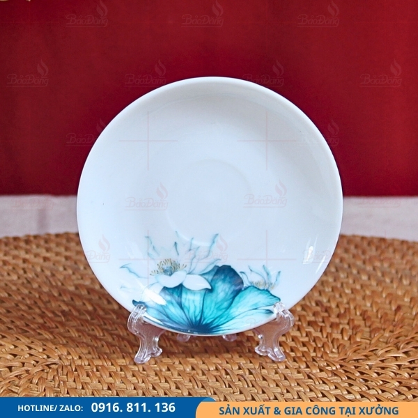 dia-ke-bo-am-chen-dang-buoi-lua-hoa-sen-xanh đĩa kê bộ ấm chén dáng bưởi lửa hoa sen xanh
