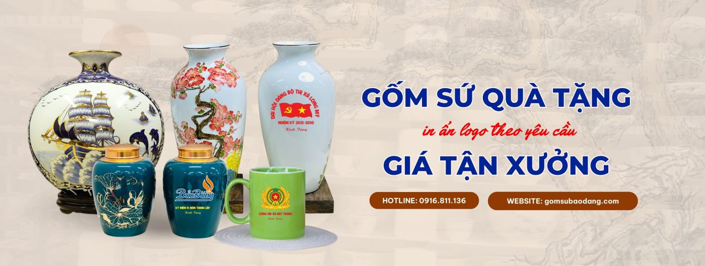 Gốm xứ Bảo Đăng là đơn vị chuyên sản xuất và cung cấp quà tặng cho công nhân, người lao động với số lượng lớn