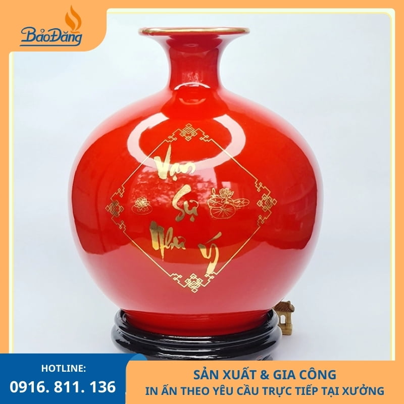 Bình hút lộc Vạn Sự Như Ý mang ý nghĩa may mắn và thuận lợi