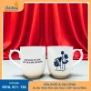 Cốc sứ hoa sen dùng làm quà tặng cho Ban Quản lý Lăng Chủ tịch Hồ Chí Minh
