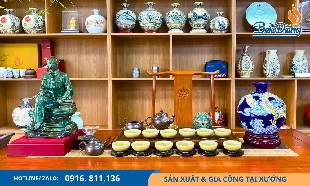 Bình hút lộc đặt phòng khách giúp tăng tính thẩm mỹ và phong thủy