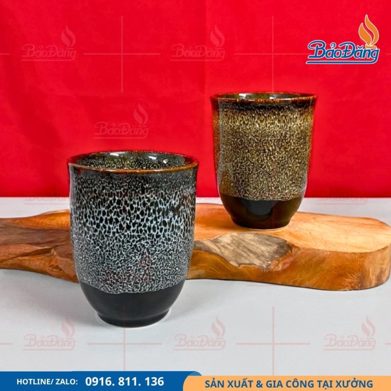 Ly sứ trụ cao hỏa biến với kiểu dáng hiện đại
